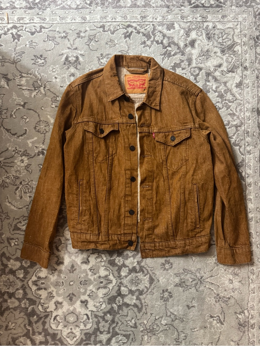Levi's Tan Corduroy Trucker Jacket